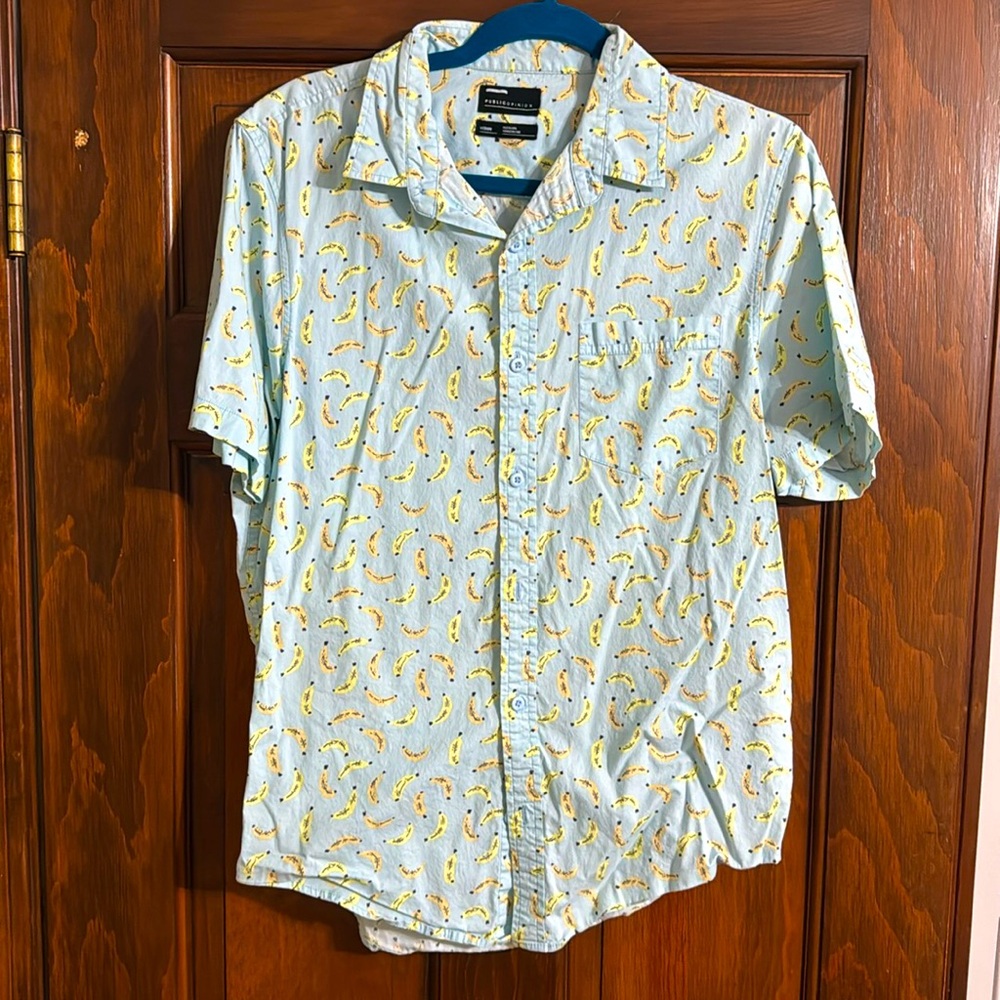 Men’s Banana button down shirt 🍌
